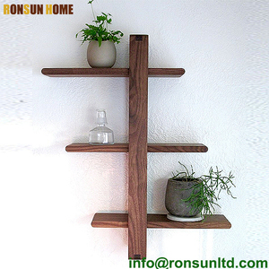 Étagère murale flottante pour plantes, personnalisable, empilable, décorative, en kit, à monter soi-même - Product Image 3
