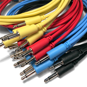 <span class=keywords><strong>Prix</strong></span> <span class=keywords><strong>le</strong></span> moins cher 90 degrés Angle droit 1/8 "câble de raccordement mono 3.5mm pour synthétiseur modulaire - Product Image 5