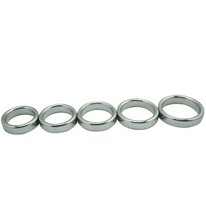 Hochwertiger Strapazierfähiger Penisring aus Edelstahl, Cockring zur Verzögerung, Sexspielzeug für Erwachsene - Product Image 2