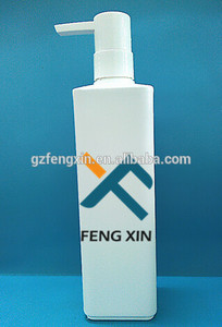 750ml carré en plastique hdpe bouteille avec pompe lotion pour le shampooing lotion <span class=keywords><strong>gel</strong></span> crème - Product Image 2