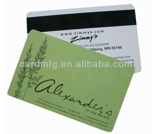 PVC / PET / PETG RIFD bande magnétique carte Mifare HF - Product Image 1