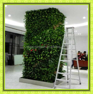 LSD-160416859 pared <span class=keywords><strong>vertical</strong></span> verde césped <span class=keywords><strong>artificial</strong></span> Sintético colgante de pared decoración de plantas de interior - Product Image 1