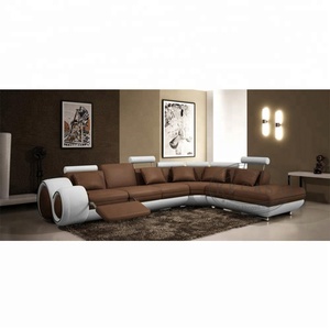Elefanten-Wohnzimmer-Ecksofa mit Liegefunktion, L-förmiges Sofa-Set aus reinem Büffelleder, Wohnzimmermöbel - Product Image 6