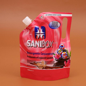 Fabricante profesional personalizada impermeable gran tamaño bolsa Caño para familia champú/baño crema con agujero de la caída - Product Image 1