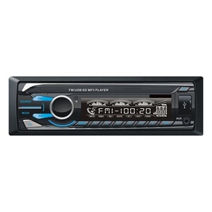 เครื่องเล่นมัลติมีเดียในรถยนต์ รองรับเพลงสเตอริโอ MP3 รองรับไฟล์ Flac ช่องเสียบ USB/SD การ์ด ชาร์จเร็วในรถยนต์ ติดตั้งบนคอนโซลหน้ารถ หน้าจอ LED ขนาดใหญ่ - Product Image 2