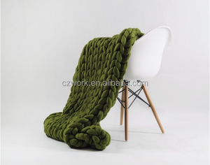 100% laine lourd chaud jeter couverture souple à la main canapé couverture, throw pour canapé - Product Image 5