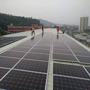 Casa sistema di energia solare off grid sistemi legame di griglia solare 10kw 20kw 30kw/pannello solare 300 w monocristallino
