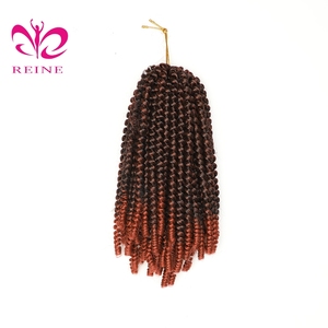 Africano nero <span class=keywords><strong>trecce</strong></span> Torsione Crochet Piccolo Crochet <span class=keywords><strong>Trecce</strong></span> crochet onda di acqua estensione dei capelli treccia - Product Image 6