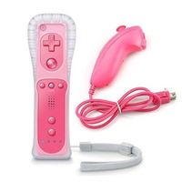 Manette de jeu Motion Plus Nunchuck et télécommande pour console Wii