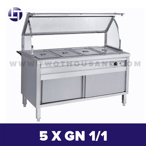 <span class=keywords><strong>Precio</strong></span> del Gabinete Calentador de Alimentos Bain Marie Comercial de 5 Bandejas TT-WE1200B - Product Image 2