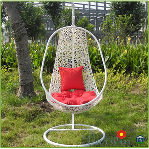 Rotin Meubles Canapé Patio Jardin Hamac Osier Balançoire Suspendue Chaise Oeuf Chaises Pas Cher - Product Image 1