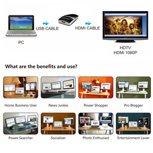 Vente chaude D'origine Usine <span class=keywords><strong>USB</strong></span> 3.0 <span class=keywords><strong>vers</strong></span> HDMI/<span class=keywords><strong>DVI</strong></span> Multi-affichage Adaptateur - Product Image 4