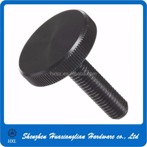 M3 M4 <span class=keywords><strong>M5</strong></span> Thép Vòng Có Khía Trang Trí Đầu Đen Ngón Tay Cái Vít - Product Image 4