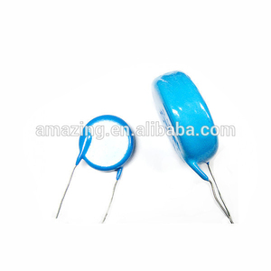 High Tension disk electronic parts Power capacitor blue <span class=keywords><strong>passive</strong></span> <span class=keywords><strong>components</strong></span> 102 k 15kv - Product Image 5
