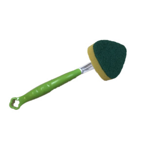 Kitchen Cleaning Long <strong>Handle</strong> Cleaning <strong>Sponge</strong> Brush Cleaning <strong>Sponges</strong> with <strong>Handle</strong> - Product Image 2