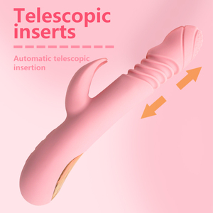 Nuovo Giocattoli Del Sesso Del Vibratore per la Donna Grande Dildo Del Vibratore Del Coniglio per Le Donne USB di Carica Doppio Motore G SpotClitoral Stimolatore Massaggio - Product Image 2