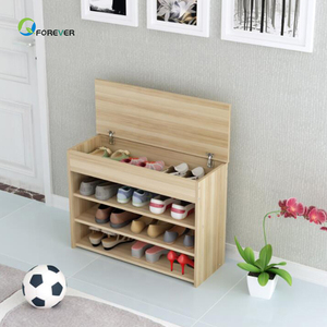 Multi-Layer Storage Cabinet Simple Modern Home Shoe Rack Change Shoe Bench - Product Image 1