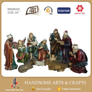 Escultura Religiosa Personalizada <span class=keywords><strong>de</strong></span> <span class=keywords><strong>Nacimiento</strong></span> <span class=keywords><strong>de</strong></span> Jesús para Exteriores, Decoración Navideña para el Hogar, Resina, Xiamen, Pintura <span class=keywords><strong>de</strong></span> Modelos en 10 Días Hábiles - Product Image 5