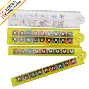 Chất Lượng xuất khẩu Tùy Chỉnh Thiết Kế Nhựa 15 hoặc 30cm Gấp Cai Trị Suốt - Product Image 3