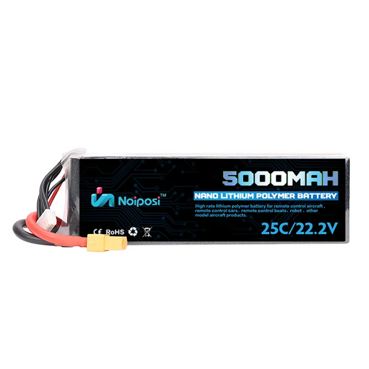 2S 3S 4S 5S 6S 5000mAh 7.4V 11.1v 14.8V 18.5V 22.2V battery MAX 70C LiPo Battery For Remote Control Model Quadcopter