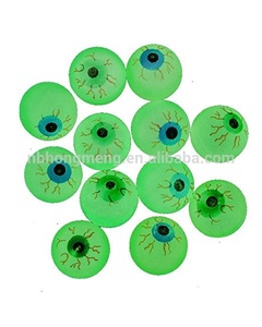 Phát Sáng Trong Bóng Tối Mắt Bóng <span class=keywords><strong>Bouncy</strong></span> Bóng 27Mm 32 Mm 43Mm Kích Thước Cao Su Bóng - Product Image 2