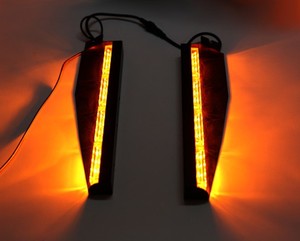 Luz estroboscópica <span class=keywords><strong>para</strong></span> parabrisas de 12V, luz <span class=keywords><strong>led</strong></span> de advertencia, color verde, ámbar y blanco - Product Image 3