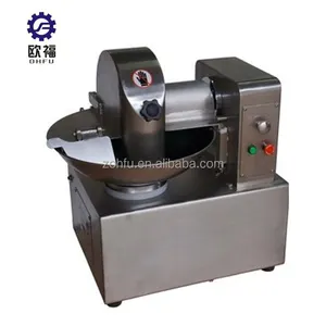 Industrial vegetable chopper bowl meat and vegetable cutter machine