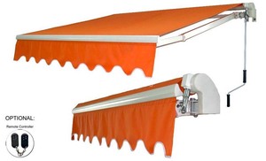 Toldos de tela retráctiles de aluminio, toldo para sombra de sol al aire libre - Product Image 2