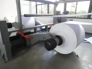 Automatic Cutting Machine KINGSUN KS-1400A Model Servo Control Roll Sheeter Automatic Paper Reel To Sheet Cutting Machine