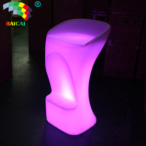 Barra de plástico led muebles <span class=keywords><strong>Cubo</strong></span> de <span class=keywords><strong>rubik</strong></span> silla luz fidget <span class=keywords><strong>cubo</strong></span> Silla de bar - Product Image 3