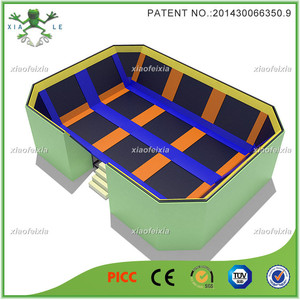 2015 nuevo estilo colorido <span class=keywords><strong>Urban</strong></span> de tamaño olímpico de trampolín - Product Image 3