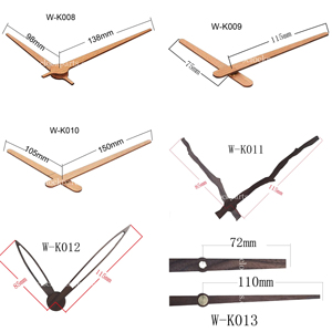 Montres en bois <span class=keywords><strong>pour</strong></span> <span class=keywords><strong>horloge</strong></span>, aiguilles en bois vert, pointeur à main, flèches, <span class=keywords><strong>aiguille</strong></span> en bois - Product Image 5