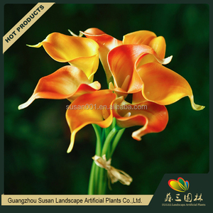 Hot Sale real Touch mini Calla Lily Flower false bouquet Lily Calla - Product Image 1