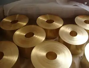 Brass Strip Price C2680 CuZn37 C37000 C61400 H62 Brass Coil / Brass Strip