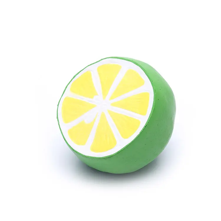 Su misura di alta qualità dell'unità di elaborazione di schiuma di limone a forma di palla antistress
