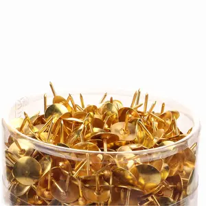 Gold-Druckstift Daumenklappen Metallziehstift für Büro- und Schulleistungen
