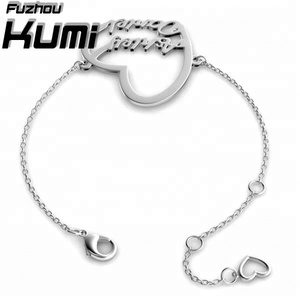 <span class=keywords><strong>Scritto</strong></span> Con Amore Personalizzato Nome Braccialetto In Argento - Product Image 4