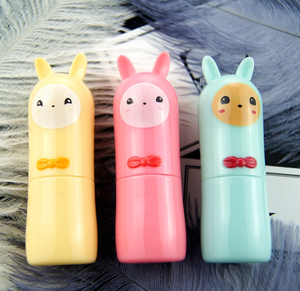 Hot Bán Nhựa Động Vật Màu Hồng Lip Balm Ống Cho Trẻ Em Dễ Thương Rỗng Bé Lipbalm Ống Mỹ Phẩm Girlish Oval Lipstick <span class=keywords><strong>Container</strong></span> - Product Image 6