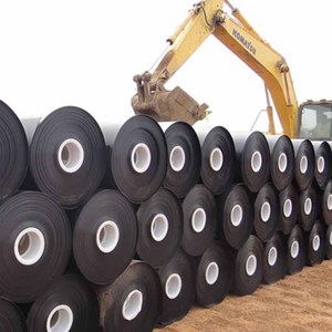 0.75mm <span class=keywords><strong>HDPE</strong></span> lót polyethylene <span class=keywords><strong>geomembrane</strong></span> tờ cuộn giá - Product Image 4