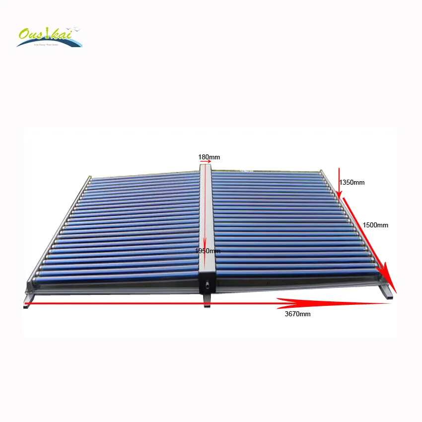 Swimming pool solar water heater collector