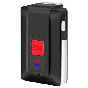 Mini GPS de sécurité personnel 4G, avec alerte d'urgence, sans fil, dispositif de suivi GPS, SOS, pour enfants et personnes âgées, pendentif