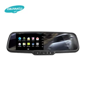 Newest wireless 5 inch Android GPS navigation 1080P Car Rearview Mirror Monitor DVR Backup Camera