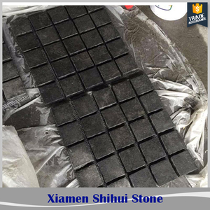 Chất Lượng Hàng Đầu Giá Rẻ Đen Màu Patio Bazan Khối Lát Đá, Đen <span class=keywords><strong>Basalt</strong></span> Sỏi Đá Ốp Lát, đen <span class=keywords><strong>Basalt</strong></span> Pavers - Product Image 2
