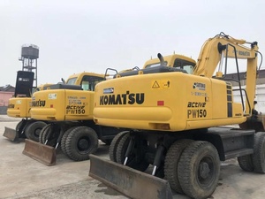 Hinese-excavadora de ruedas Komatsu de 15 toneladas, 16 toneladas y 20 toneladas, rueda usada - Product Image 2