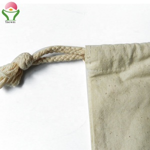 Newest Custom Promotional <strong>Recyclable</strong> Organic Small Cotton Muslin <strong>Drawstring</strong> <strong>Bags</strong> - Product Image 5