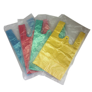 Cheap T-shirt Plastic Bag Hdpe T-Shirt Bags On Roll