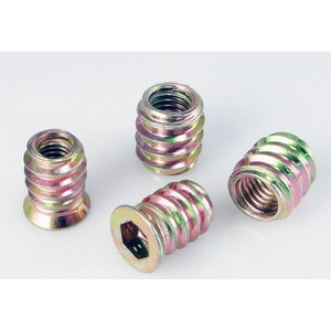 Zinc Alloy Furniture Hex Drive Head <strong>Nut</strong> Threaded for Wood <strong>Insert</strong> <strong>M5</strong> - Product Image 6