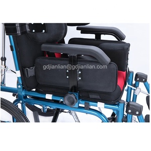Silla Elevadora Manual de Alta Calidad, Silla Reclinable de Aluminio, Silla de Ruedas para Parálisis Cerebral para Niños/Adultos - Product Image 4