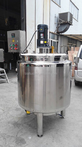 Kem dán bơ nóng chảy container lưu trữ, Ghee dầu trộn máy thép, công nghiệp sô cô la tan chảy Tank với mixer - Product Image 3