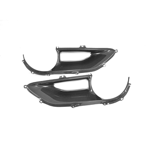 Pura fibra de carbono luz Exterior Trim cubiertas para Ferrari <span class=keywords><strong>488</strong></span> GTB araña 2015- 2017 - Product Image 2
